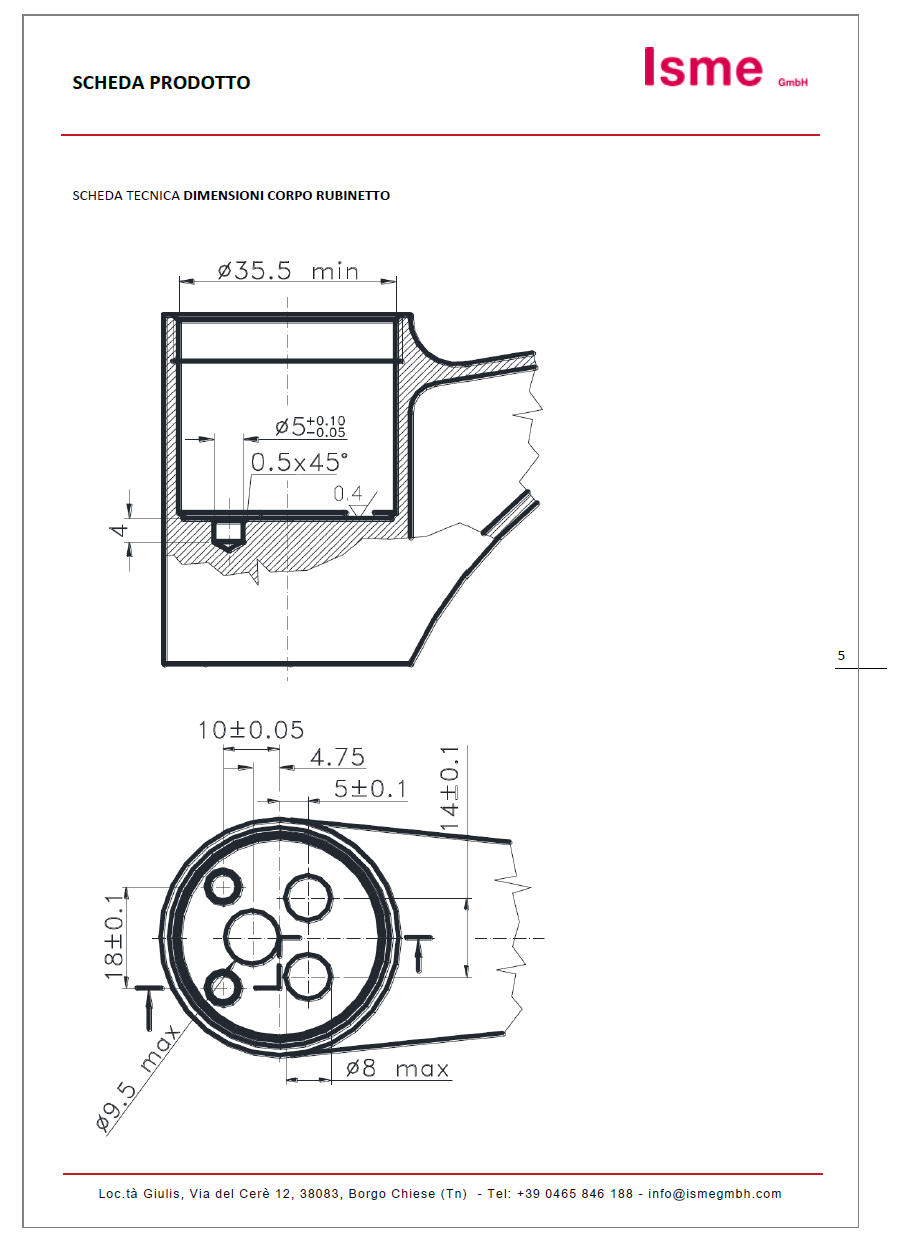 480019 Schläfer | Cartouche de robinet mélangeur Cartouche de remplacement en céramique de 35 mm pour mélangeur à levier unique bas avec 2 pieds - 4