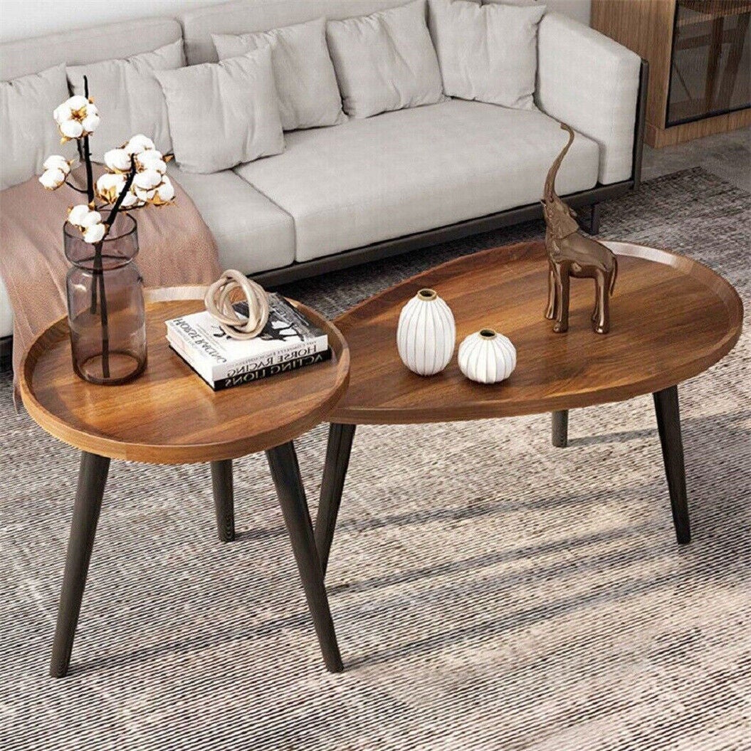 Table Basse Vintage Maison Du Monde – Bois Massif – 120x60x40 Cm – Marron