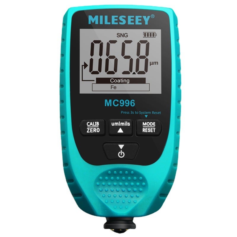 Jauge D'Épaisseur Numérique MESTEK 0-1500μm - Mètre Peinture Voiture Avec LCD Et Capteur Auto