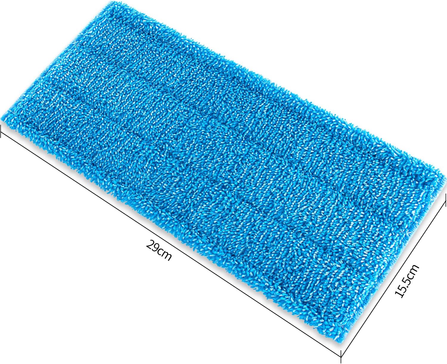 8 Panni Riutilizzabili In Microfibra Per Swiffer WetJet - Ricambi Lavabili Per Pavimenti In Legno E Multisuperficie, Pulizia Profonda - 3