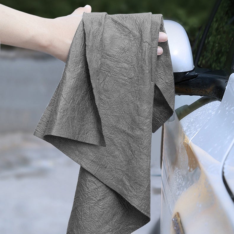 Paquete de 5 paños de limpieza mágicos para ventanas, cristales y coches. DarkGrey - 5