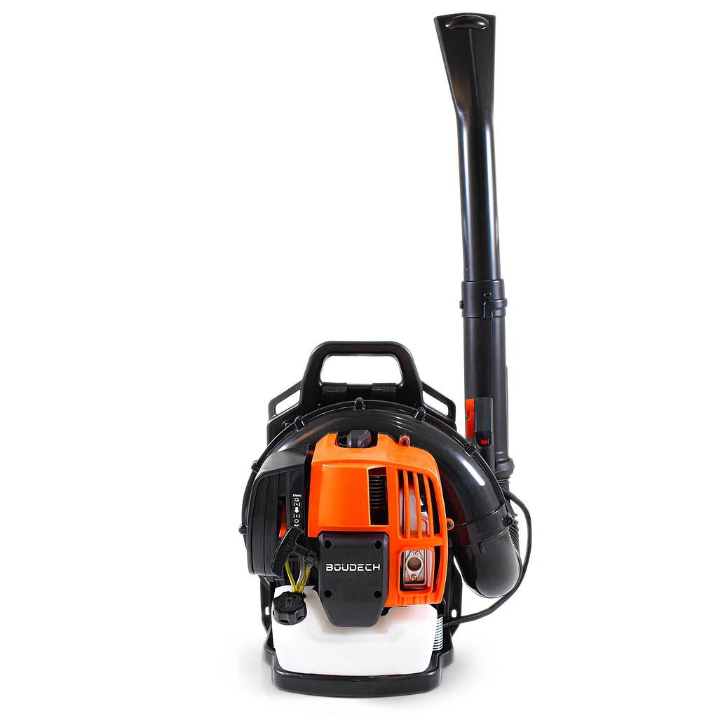 Soplador de mochila de 2 tiempos 52cc 1,5Kw Respaldo ergonómico semiprofesional velocidad de soplado de hojas hasta 280Km/h