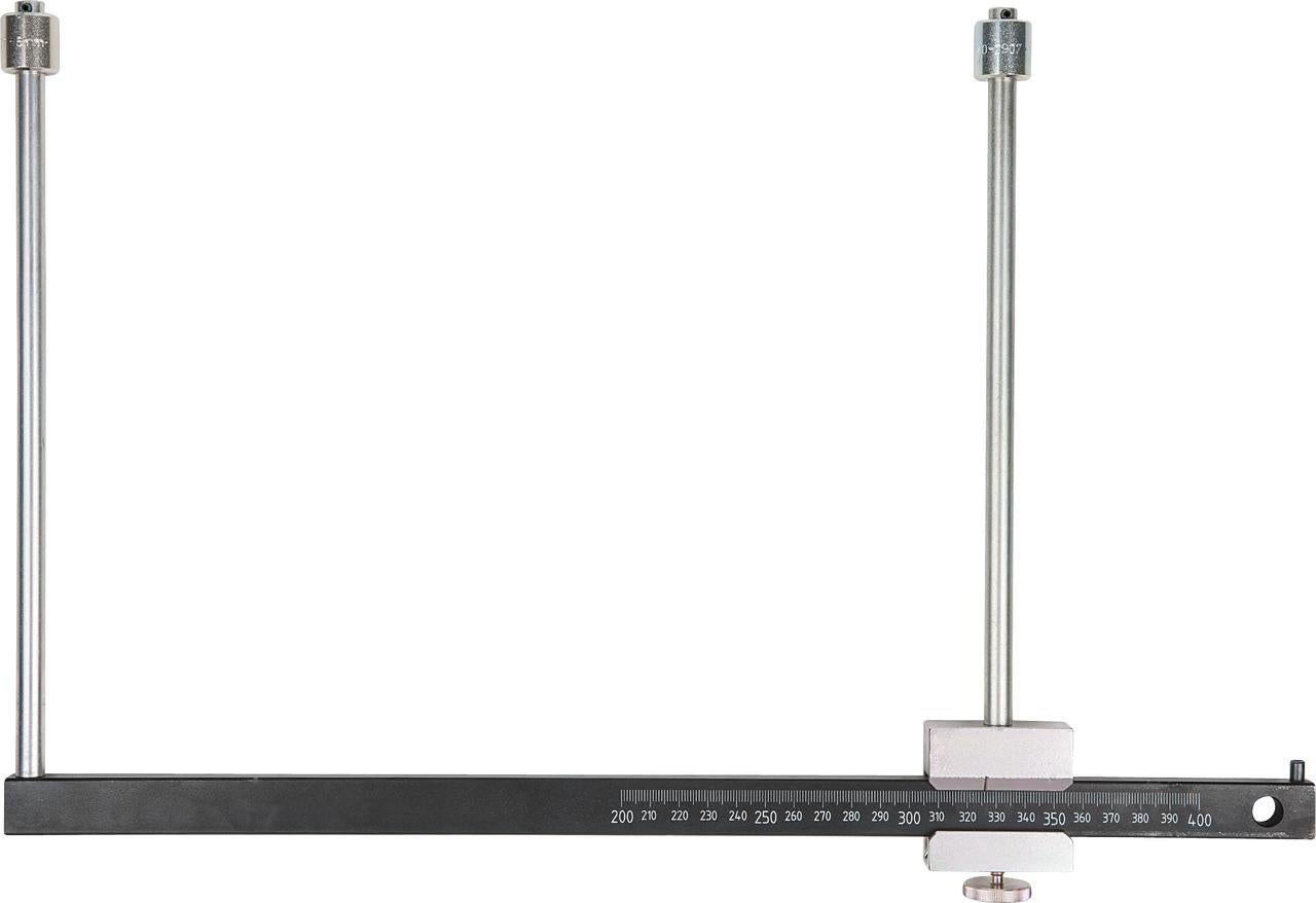 KS Tools - Pied à coulisse en inox pour tambours de frein VL, 0-60 mm