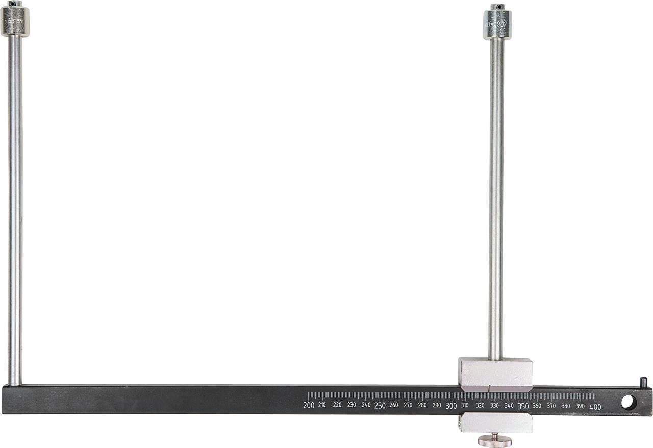 KS Tools - Pied à coulisse en inox pour tambours de frein VL, 0-60 mm KS Tools - Pied à coulisse en inox pour tambours de frein VL, 0-60 mm