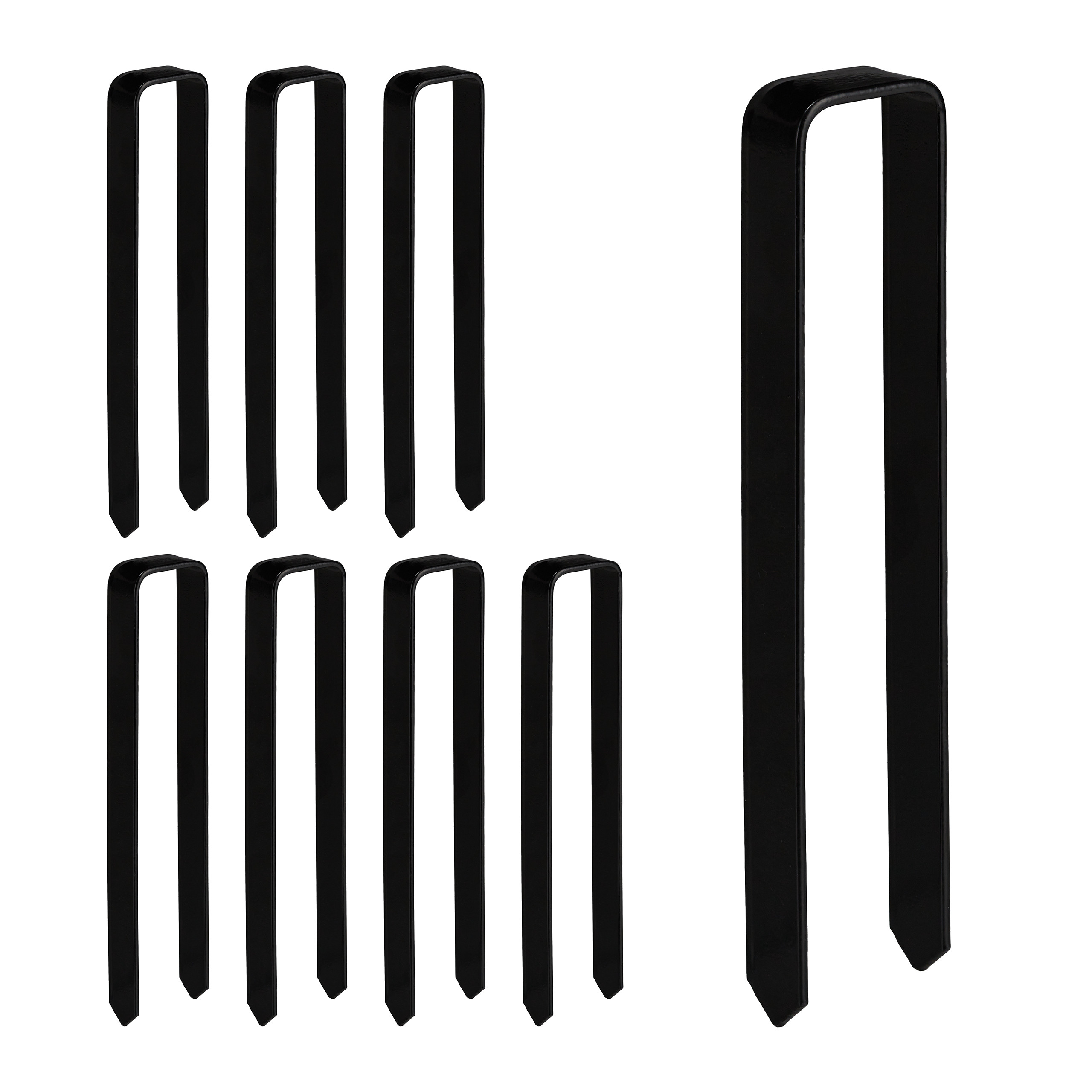 Piquets De Tente Robustes, Piquets de Tente en Acier Forgé, 30cm