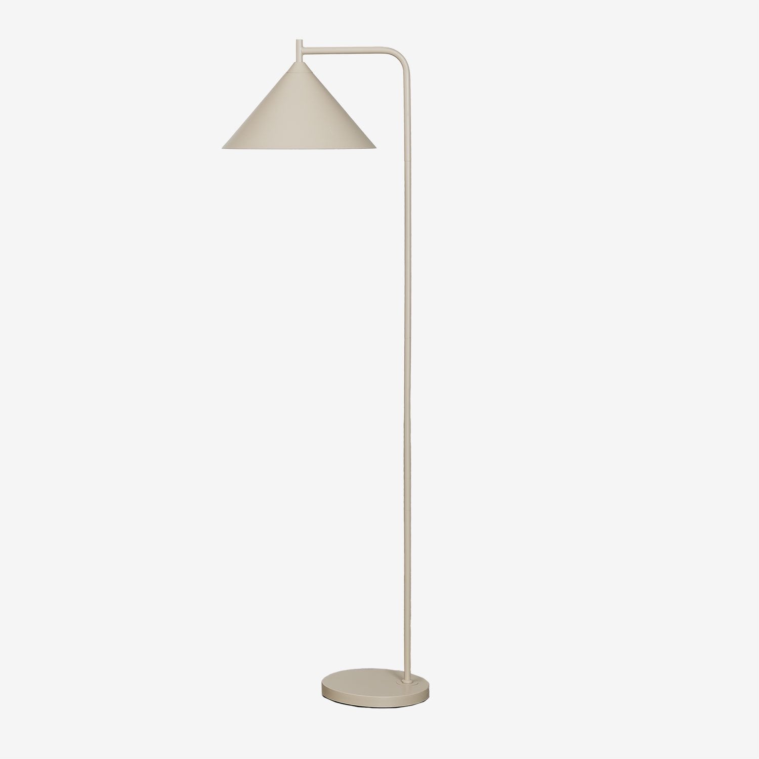 SKLUM Lampadaire en fer Cambrea Tapioca Beige | Leroy Merlin