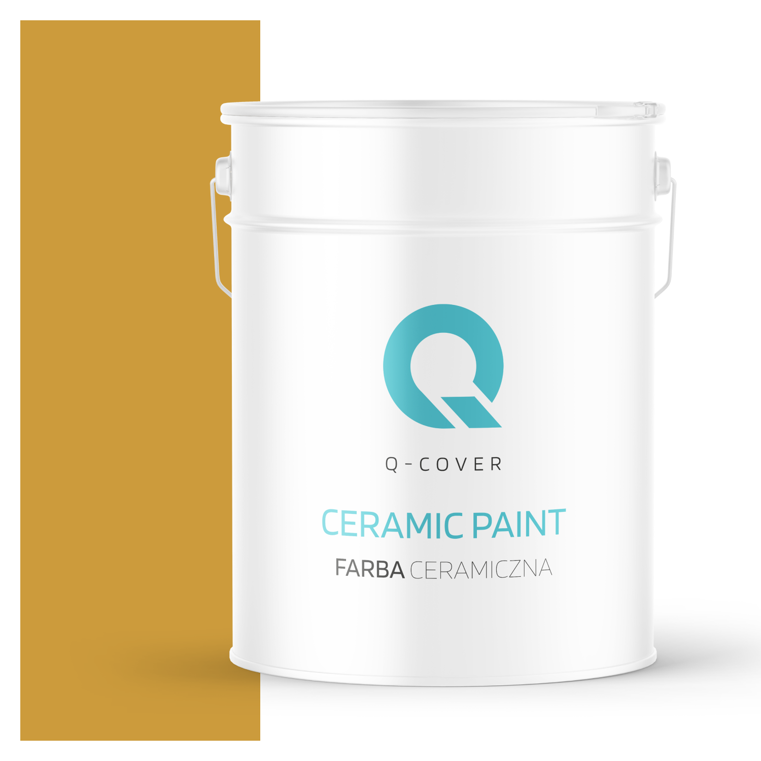 Farba Ceramiczna Do Ścian i Sufitów Q-Cover Sepia H6737 Głęboki Mat 10L