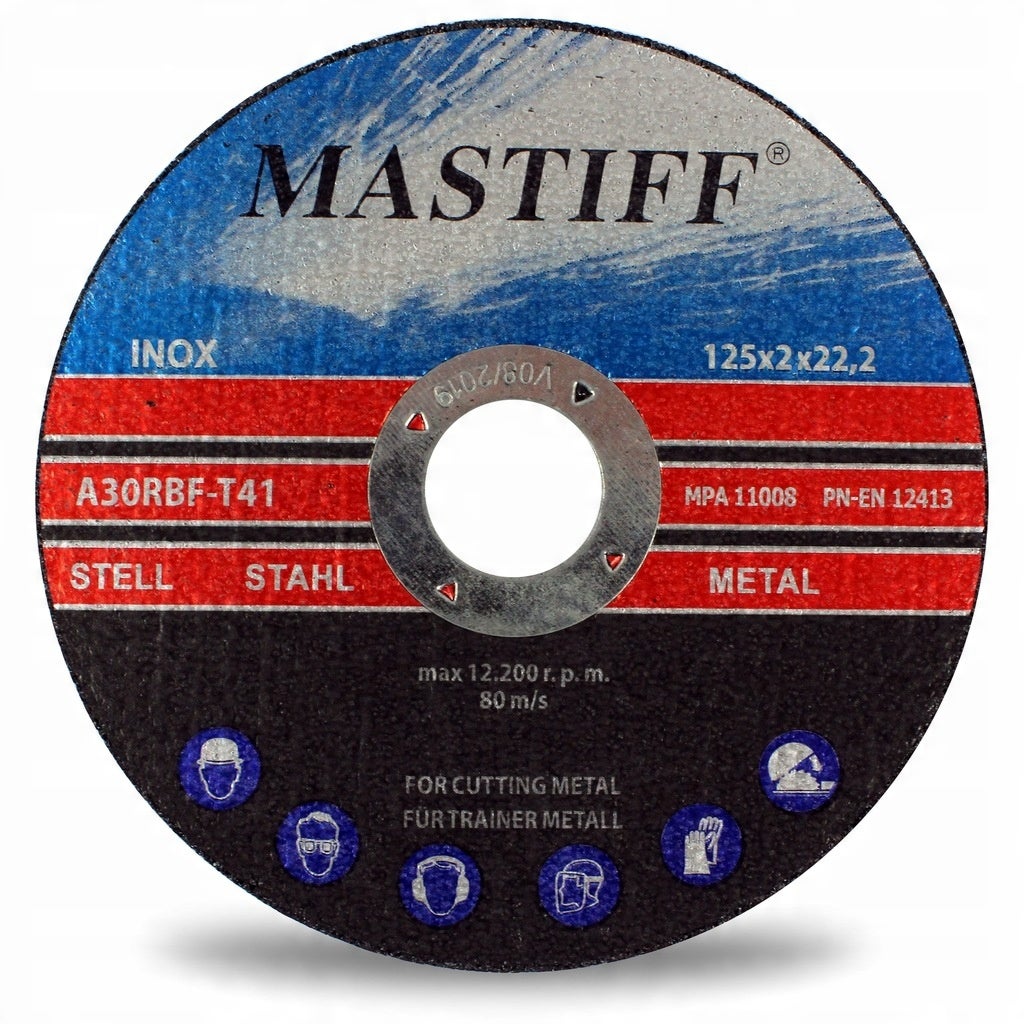 Tarcza tnąca do metalu Mastiff 125x1 mm