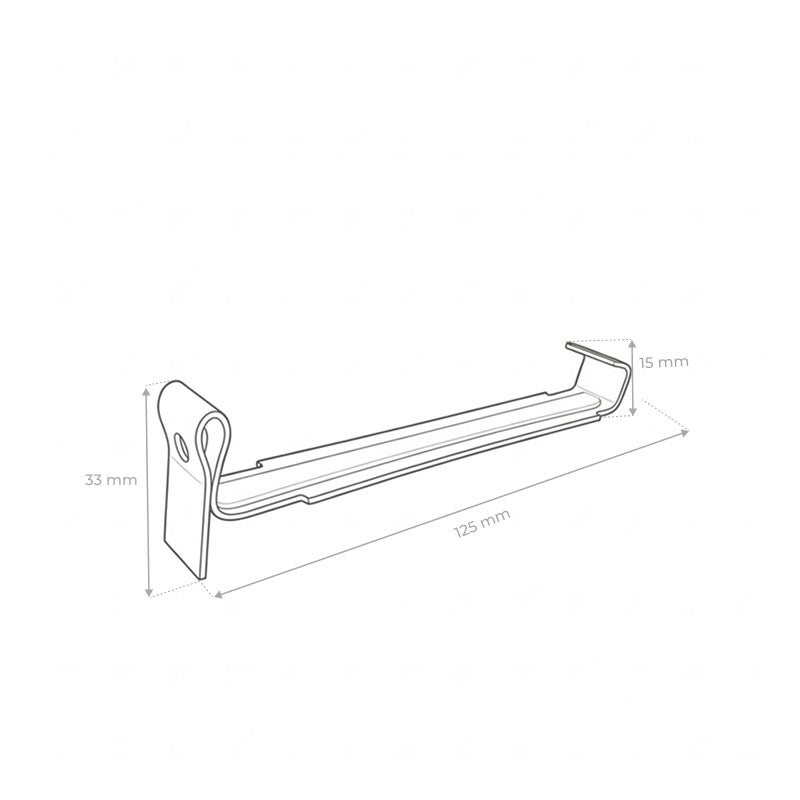 Kit gouttière aluminium corniche G300 3 m gris anthracite – gouttière alu toiture avec 6 crochets écarteurs – évacuation eaux pluviales - 9