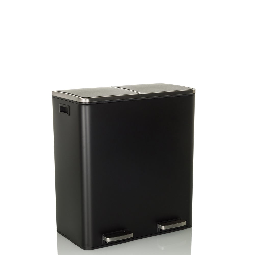 Wiadro na śmieci CLEAN XI Czarny hjh OFFICE