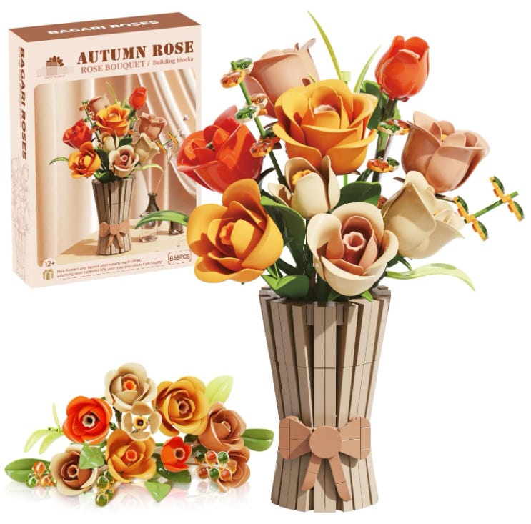 Ensemble de construction de bouquet de plantes artificielles, fleurs sauvages et tropicales à Ensemble de construction de bouquet de plantes artificielles, fleurs sauvages et tropicales à
