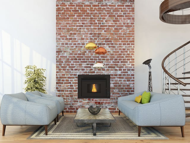 Insert cheminée à Pellet TERA 8 kW avec wifi