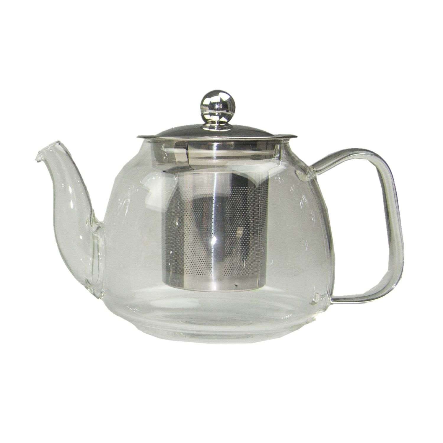 Théière en verre-80cl-infuseur en inox Théière en verre-80cl-infuseur en inox