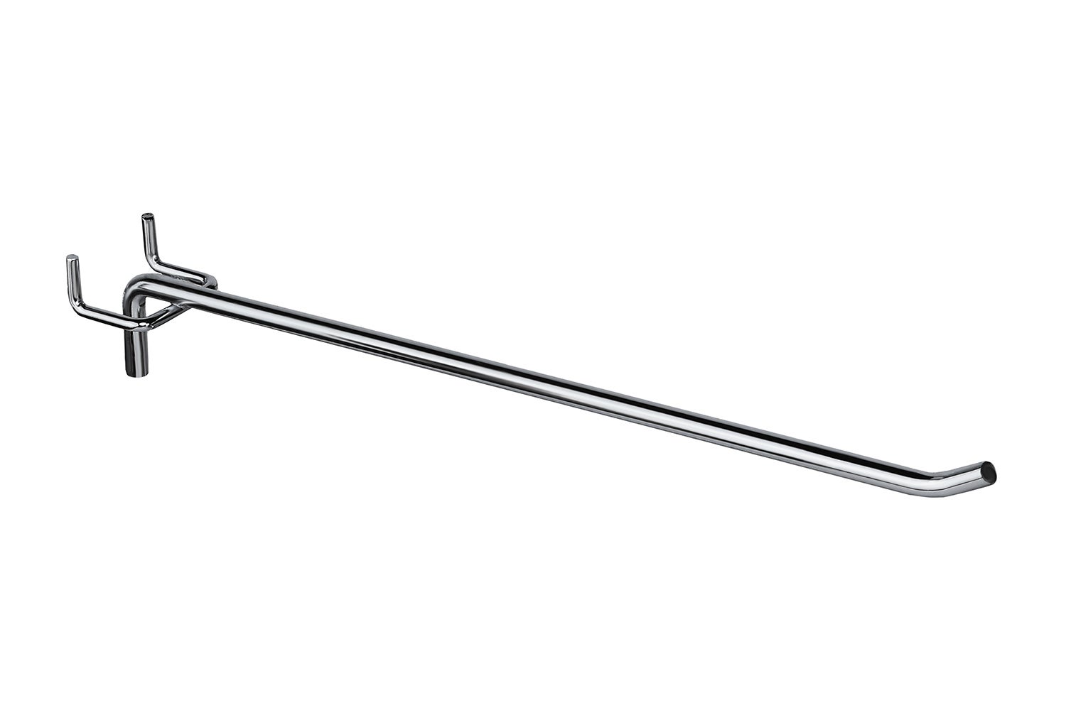 Zestaw 100x Zawieszka pojedyncza europerforowana 25cm fi6 srebrny KTD