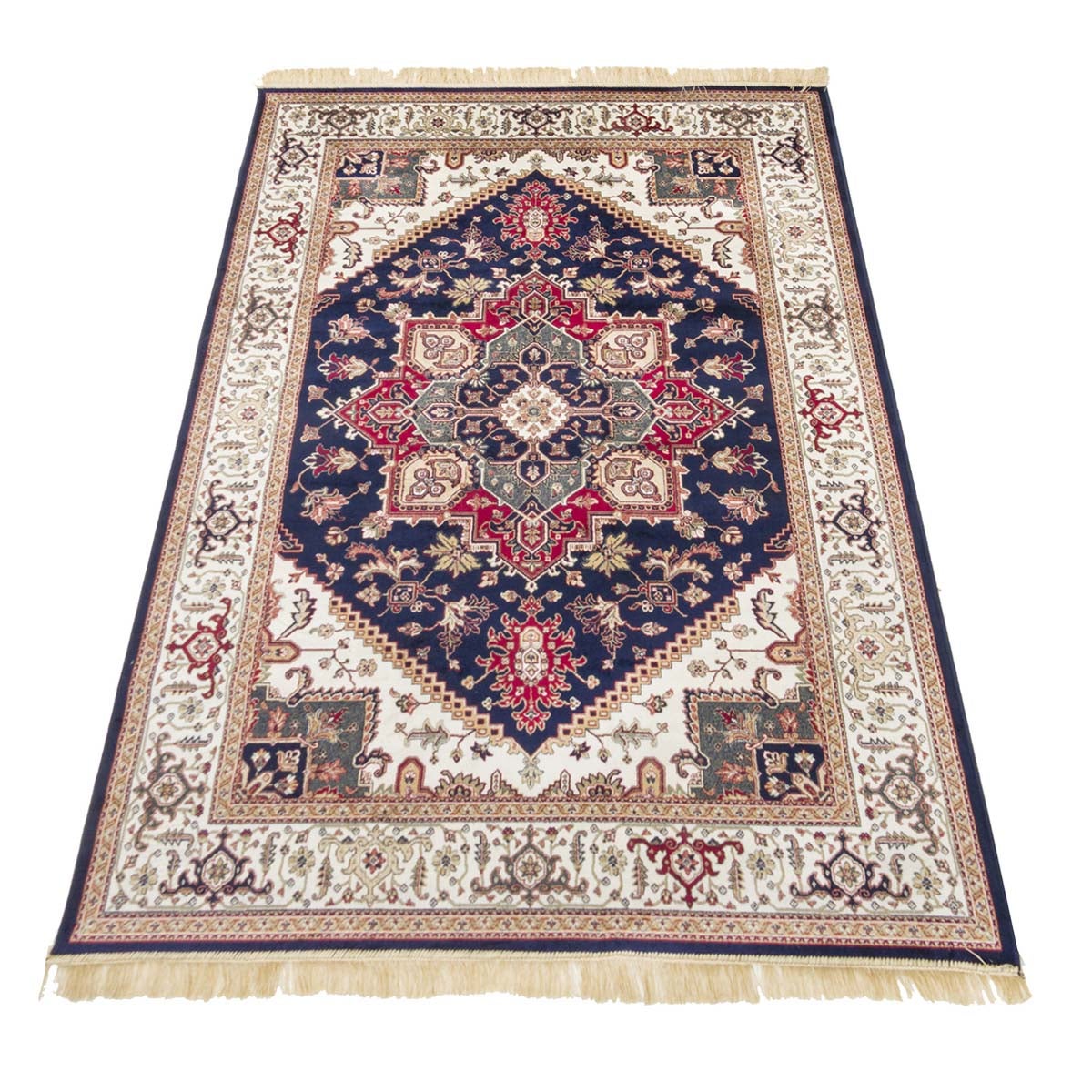 Splendide tapis de palais Persan : Sarough Feraghan 275x190