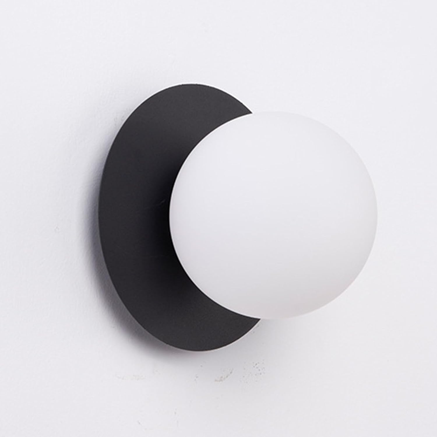 Nowoczesna lampa ścienna do wnętrz, metalowa lampka nocna w stylu vintage E27, do salonu, sypialni, kinkiet, czarna - 4