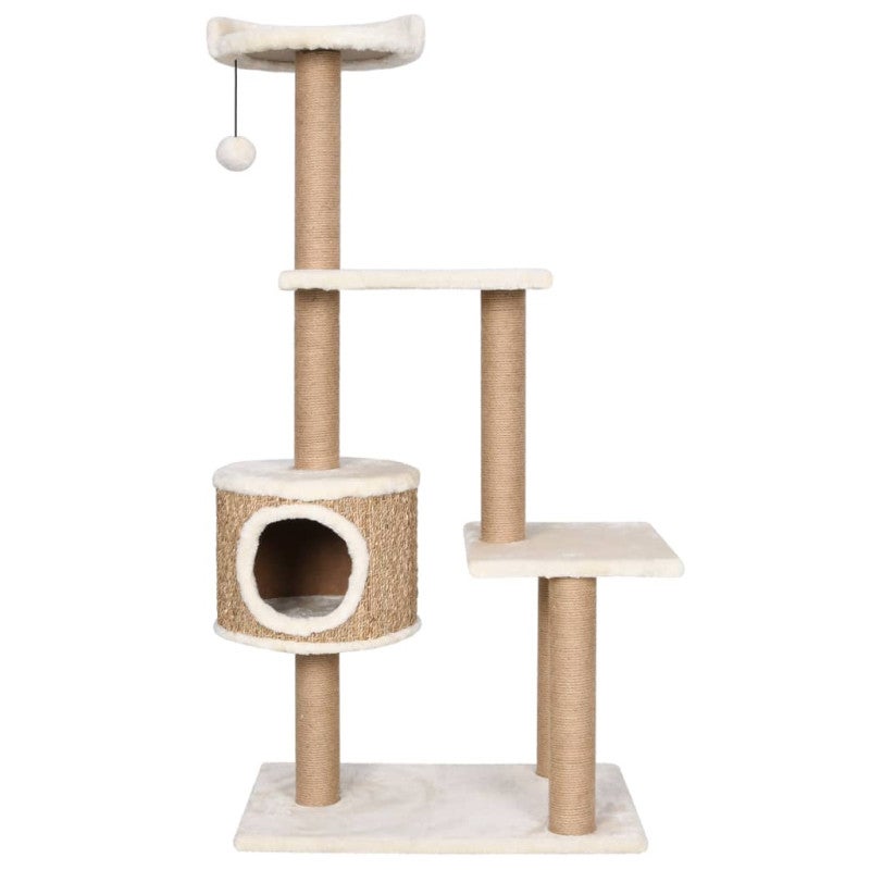 Arbre à chat avec griffoirs 123 cm Herbiers marins - 3