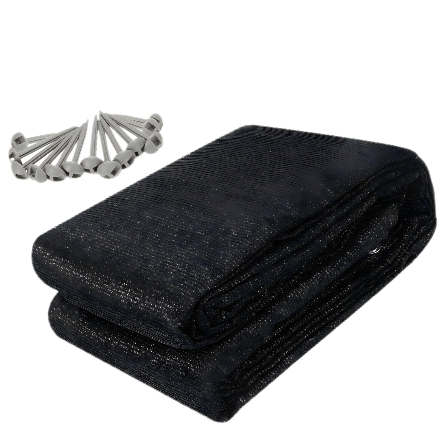 Tapis de voyage orthopédique pliable Roanoke en simili cuir surpiqué
