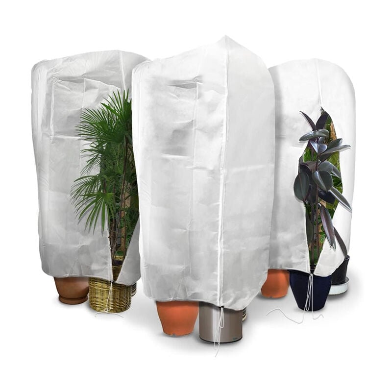 Torby do przechowywania roślin zimowych ze ściągaczem i zamkiem błyskawicznym – 2 m x 2,4 m – opakowanie 3 szt.