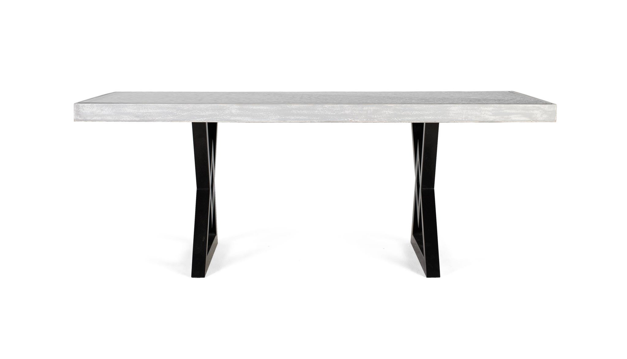 Solidne stoły jadalne z drewna mango, 200 cm, w nowoczesnym stylu rustykalnym - 76x200x100 GYC
