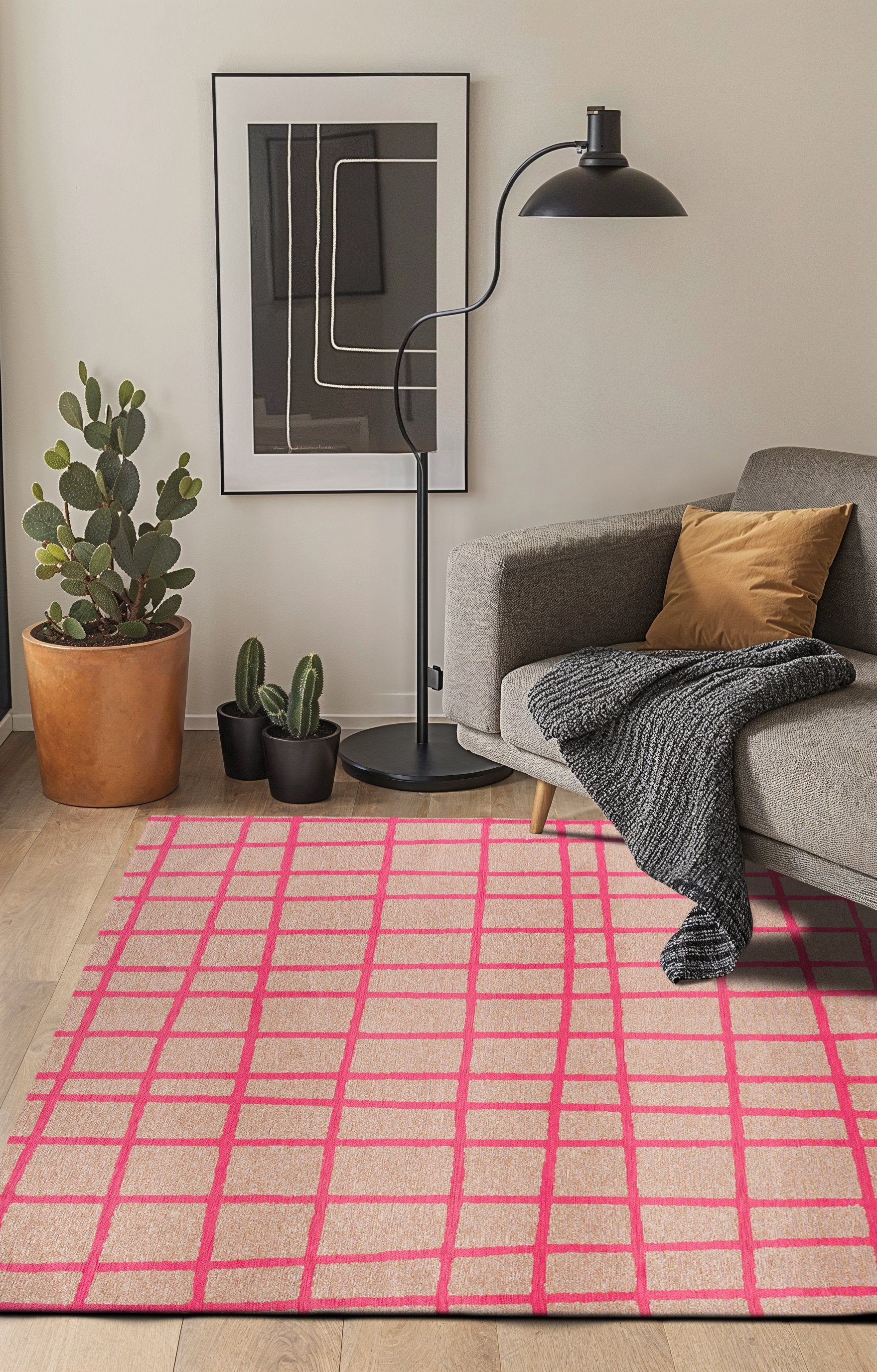 Tapis de salon moderne tissé plat VERO 80x150 cm - 2