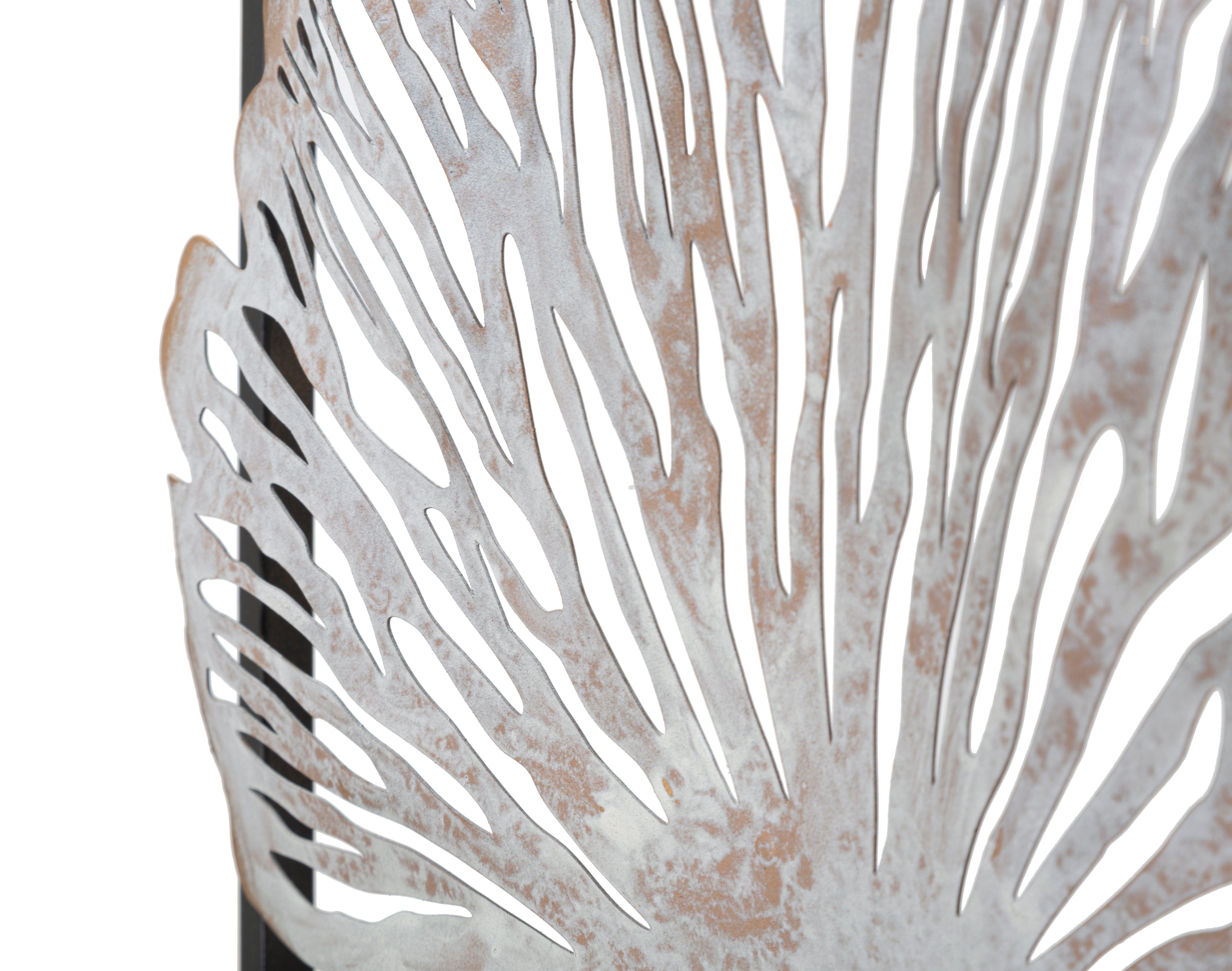 Pannello decorativo 3D in metallo multicolore cm 31x3,5x90 - 4