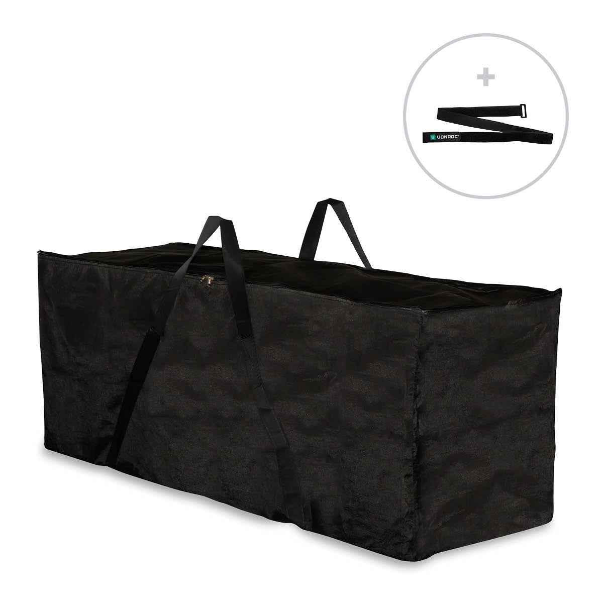 Sac de rangement VONROC pour coussins de jardin XL – 200 x 75 x 60 cm - pour 6-8 coussins de jardin - Imperméable - 5