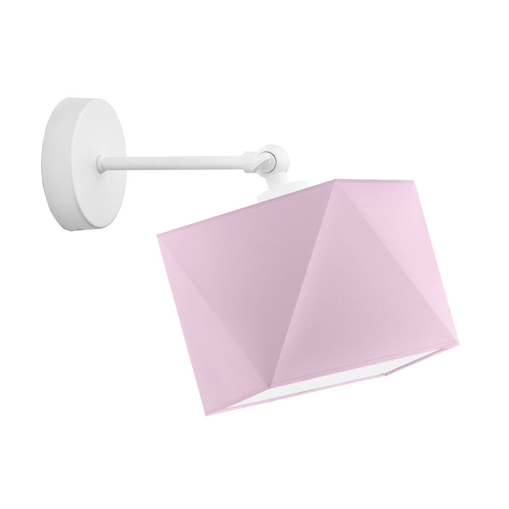 Kinkiet przegubowy lampa ścienna lampa na ścianę regulowany z abażurem diament LOKO