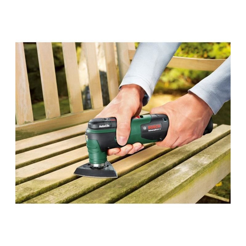 BOSCH Outil multifonction UniversalMulti 12 - Outil seul - 12 V 2,5 Ah - 5