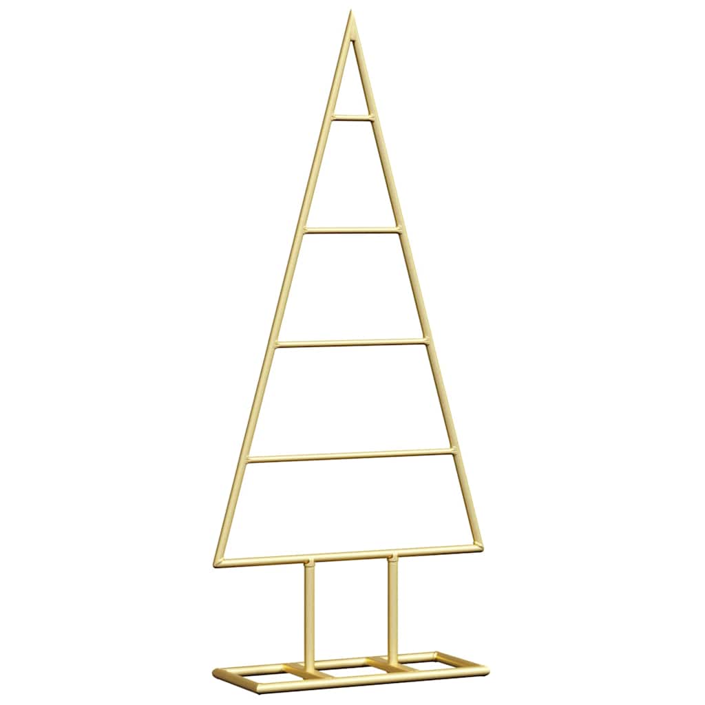 Metalowa choinka świąteczna złoty 60 cm Stal Malowana Proszkowo