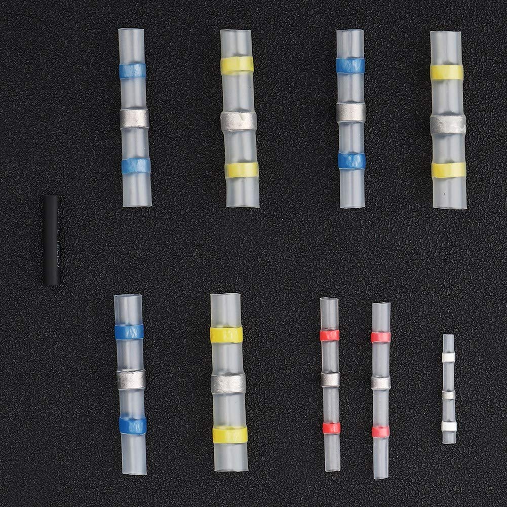 Kit di guarnizioni per terminali di isolamento per manicotti di saldatura da 350 pezzi, impermeabili e leggeri - 4