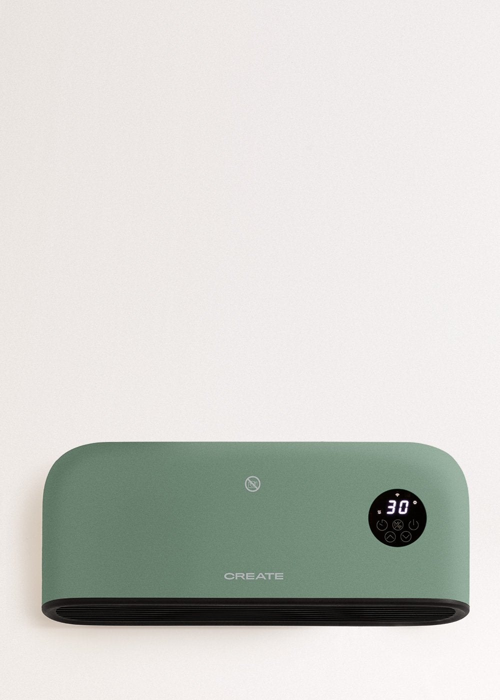 CREATE - WARM WALL PRO - Chauffage mural ou au sol céramique avec WiFi - Vert sauge - 5