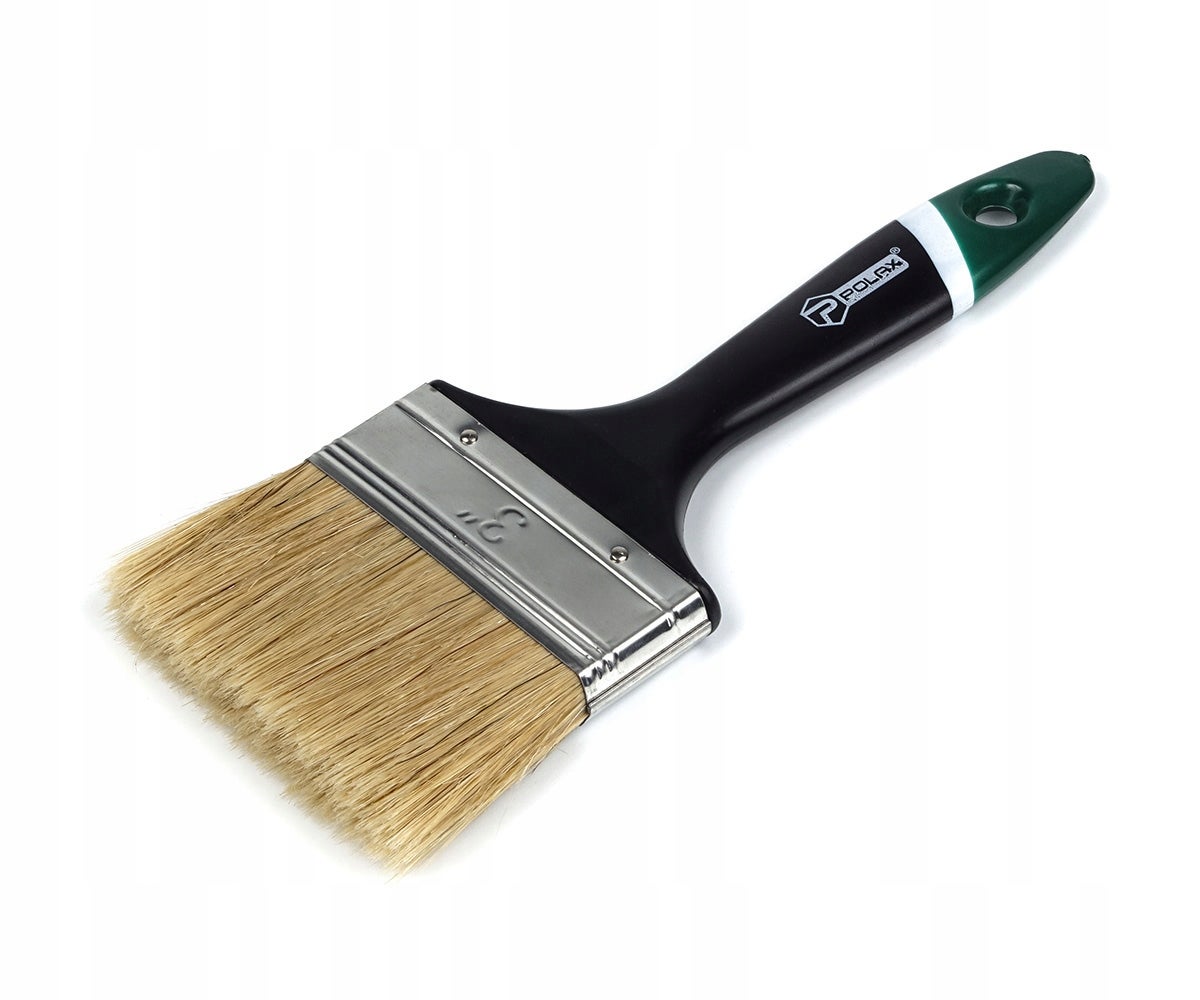 Pędzel płaski malarski ENGLISH mieszane włosie 7.5 cm Polax