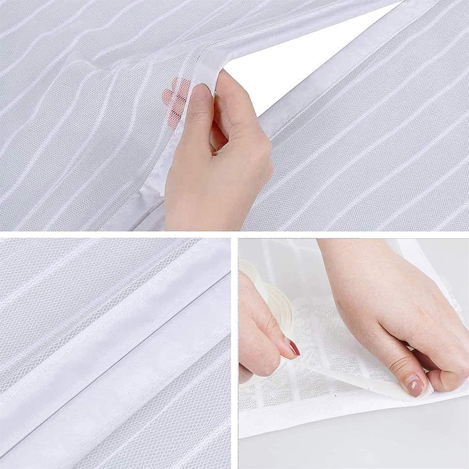 Mosquitera magnética para puertas, 130 x 220 cm, protege contra ...