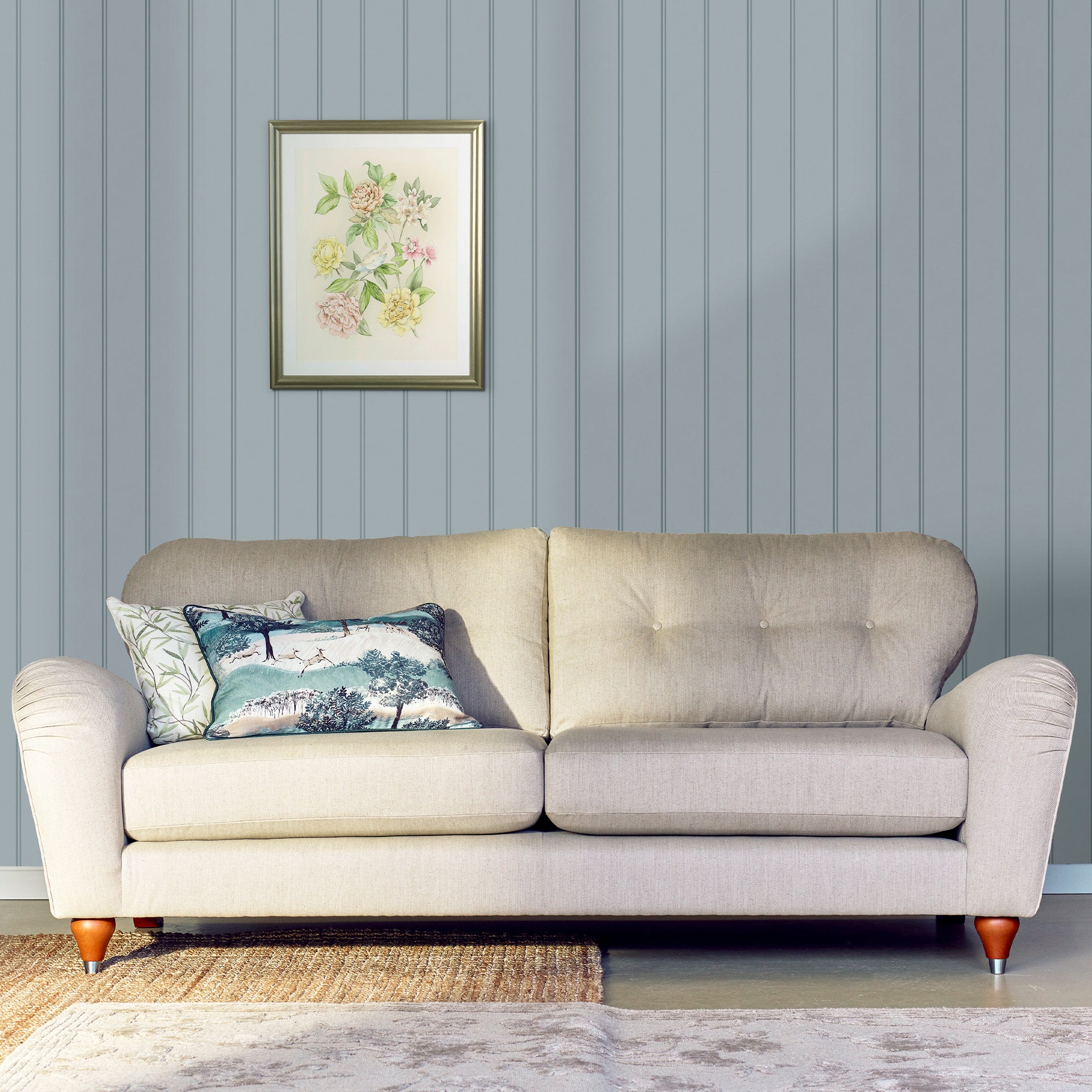 Laura Ashley Tapeta filzelinowa CHALFORD WOOD 10 m x 52 cm