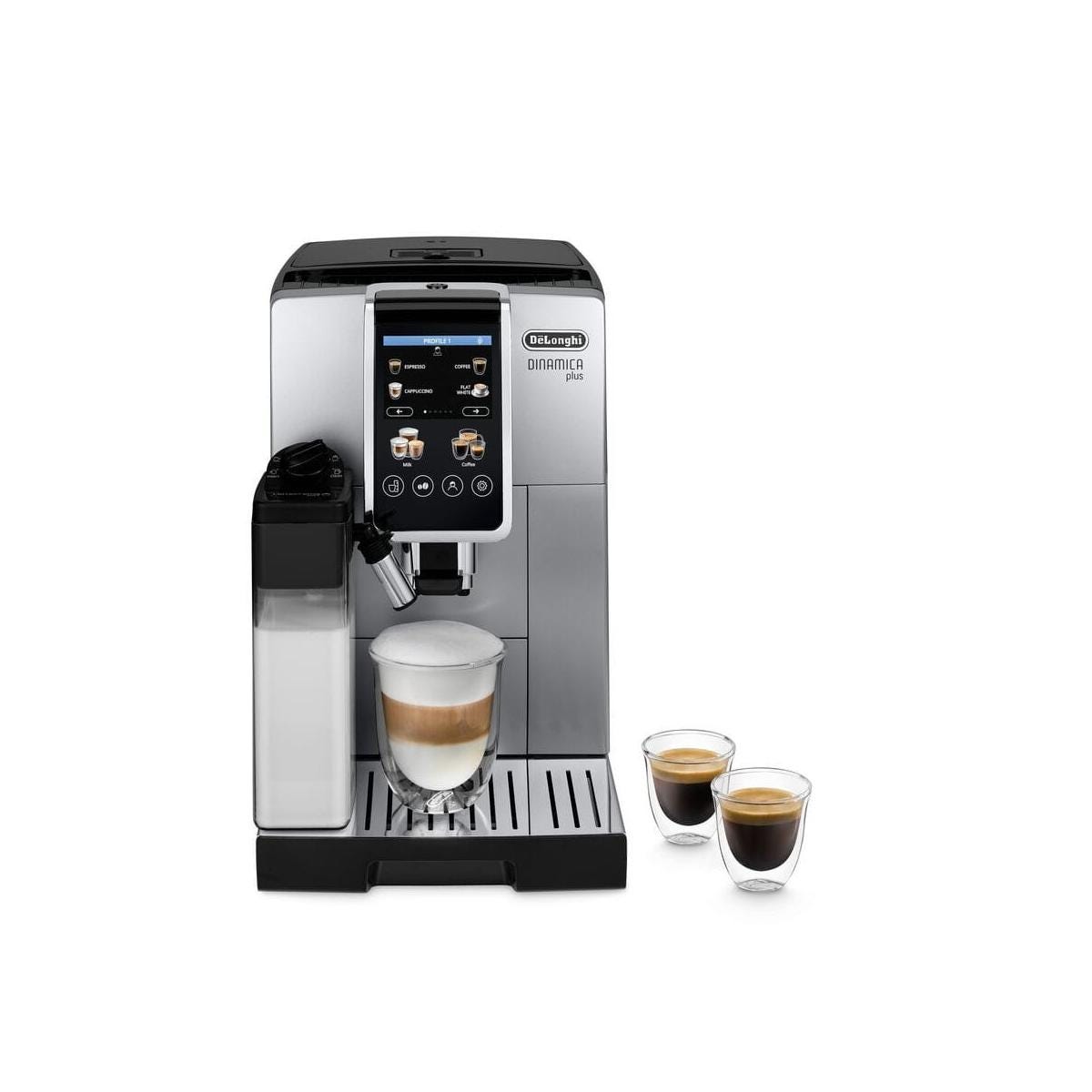 Machine à café automatique combinée De Longhi ECAM380.85.SB 1,8 L Noir ...