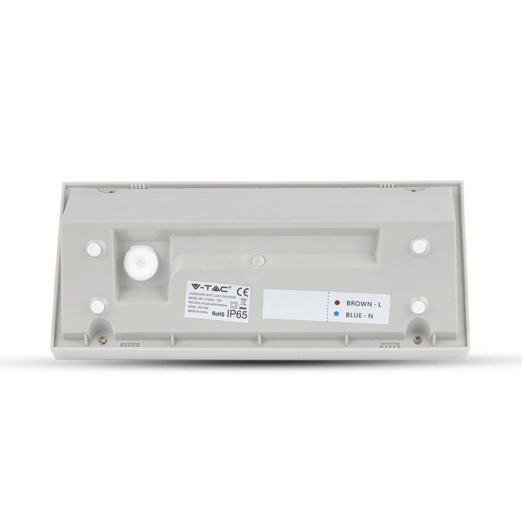Aplique LED de Esquina 12W Color Blanco 6500K IP65 - 2