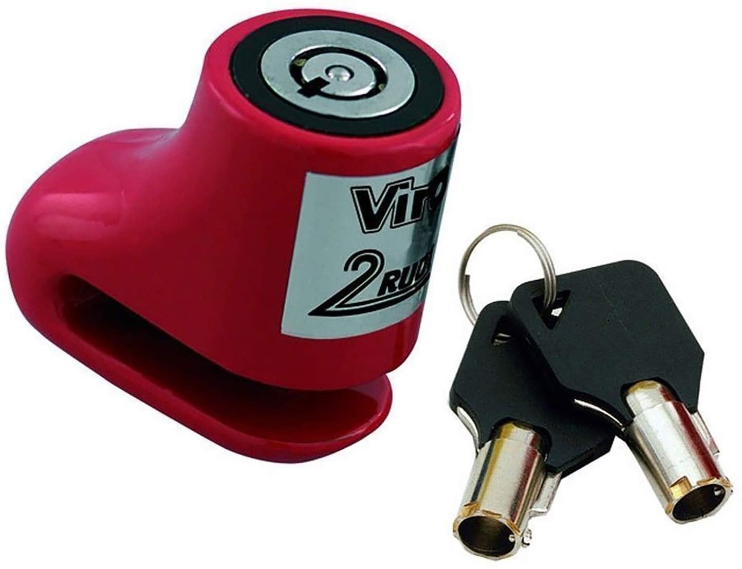 Bloccadisco Moto VIRO Extreme - Asta Da 11 Mm, Finitura Cromata, Chiusura A Sfere, Resistente Agli Scassi