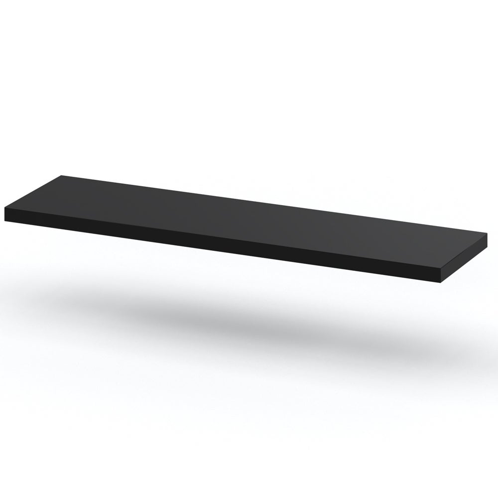 Półka wisząca ścienna na książki dla dzieci czarna hugo 60cm loft salon