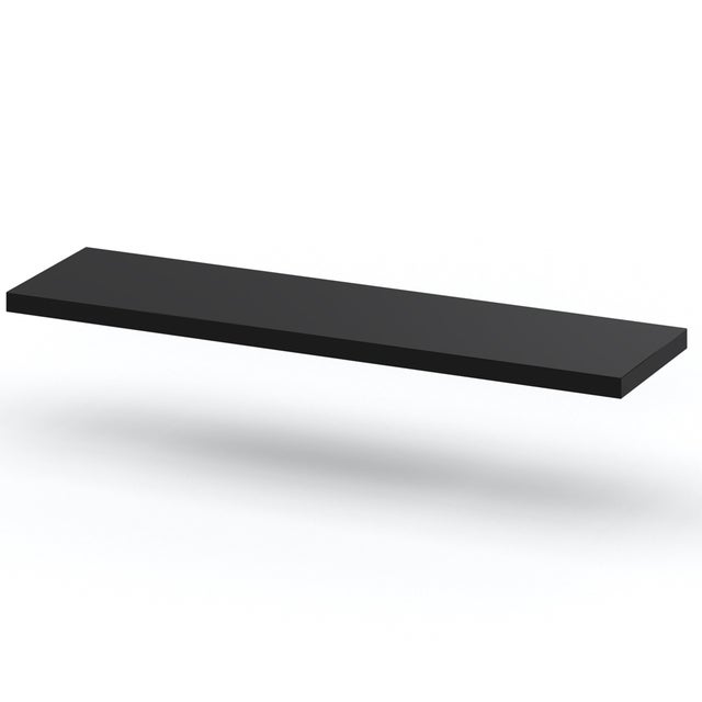 Półka wisząca ścienna na książki dla dzieci czarna hugo 60cm loft salon