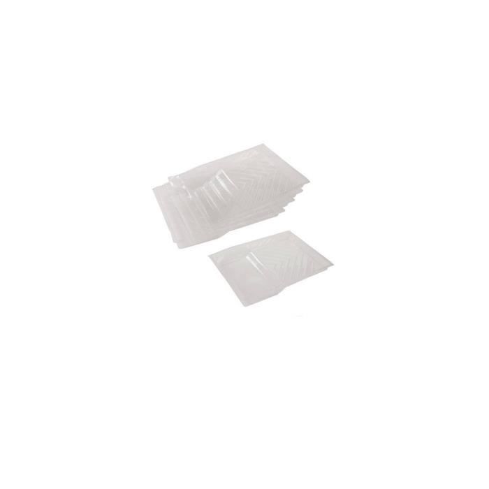 Lot de 5 films protecteurs jetables pour bac à peinture - 230 mm - 2