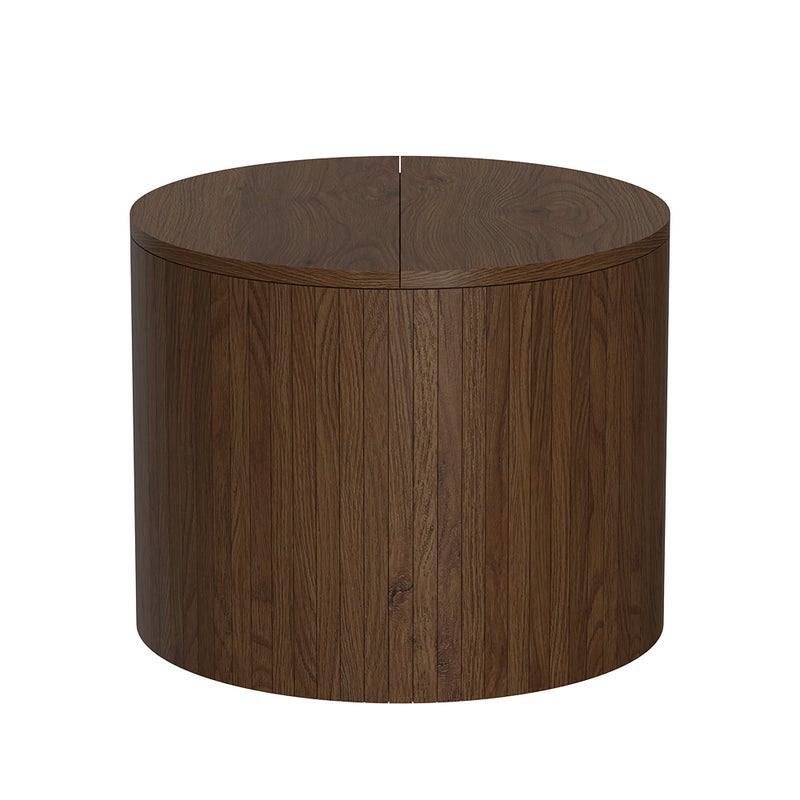 Vicco Stolik kawowy Tavilo, Orzech włoski, 48 x 48 cm