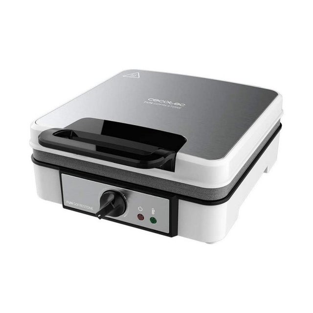 Opiekacz do gofrów Cecotec Fun Gofrestone 4Inox Moc 1200 W Powłoka nieprzywierająca