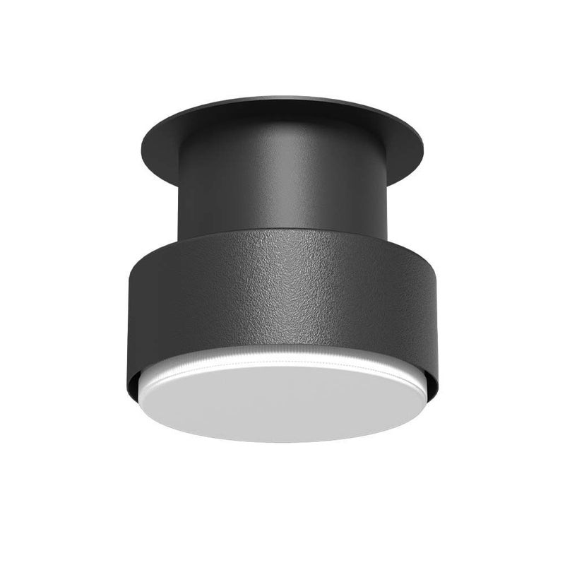 Reflektor sufitowy spot natynkowy Etna okrągły czarny 1xGX53x9W wym: 7 x 8 x 8 cm metal Brosline