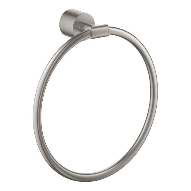 Grohe Atrio Anneau porte-serviette - Inox | Leroy Merlin
