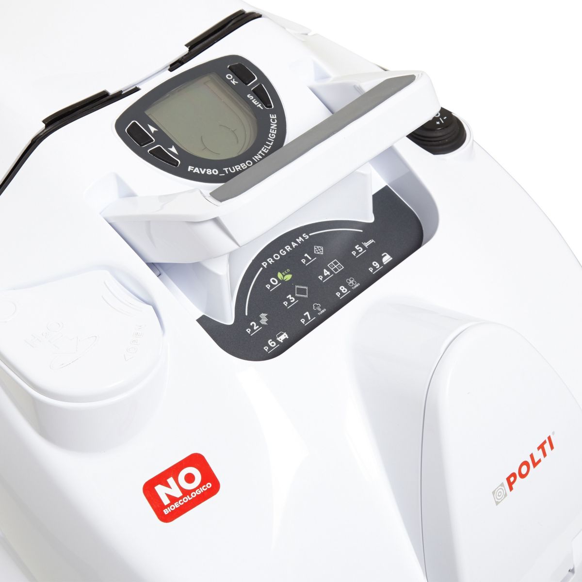 POLTI VAPORETTO LECOASPIRA FAV80, Nettoyeur Vapeur et Aspirateur avec filtre à eau, 6 bar, ECO, élimine 99,99%* des virus, germes et bactéries - 8