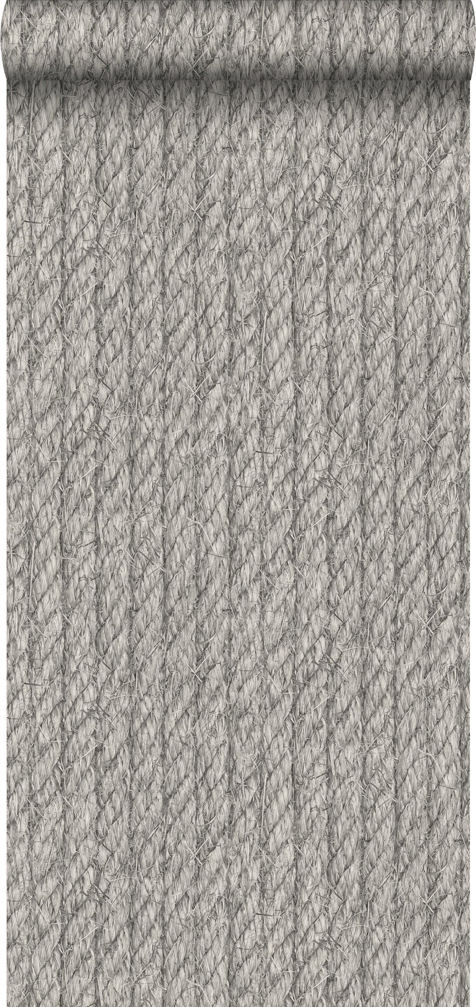 Tapeta motyw liny ciemnoszarym - 53 cm x 10.05 m - ESTAHOME