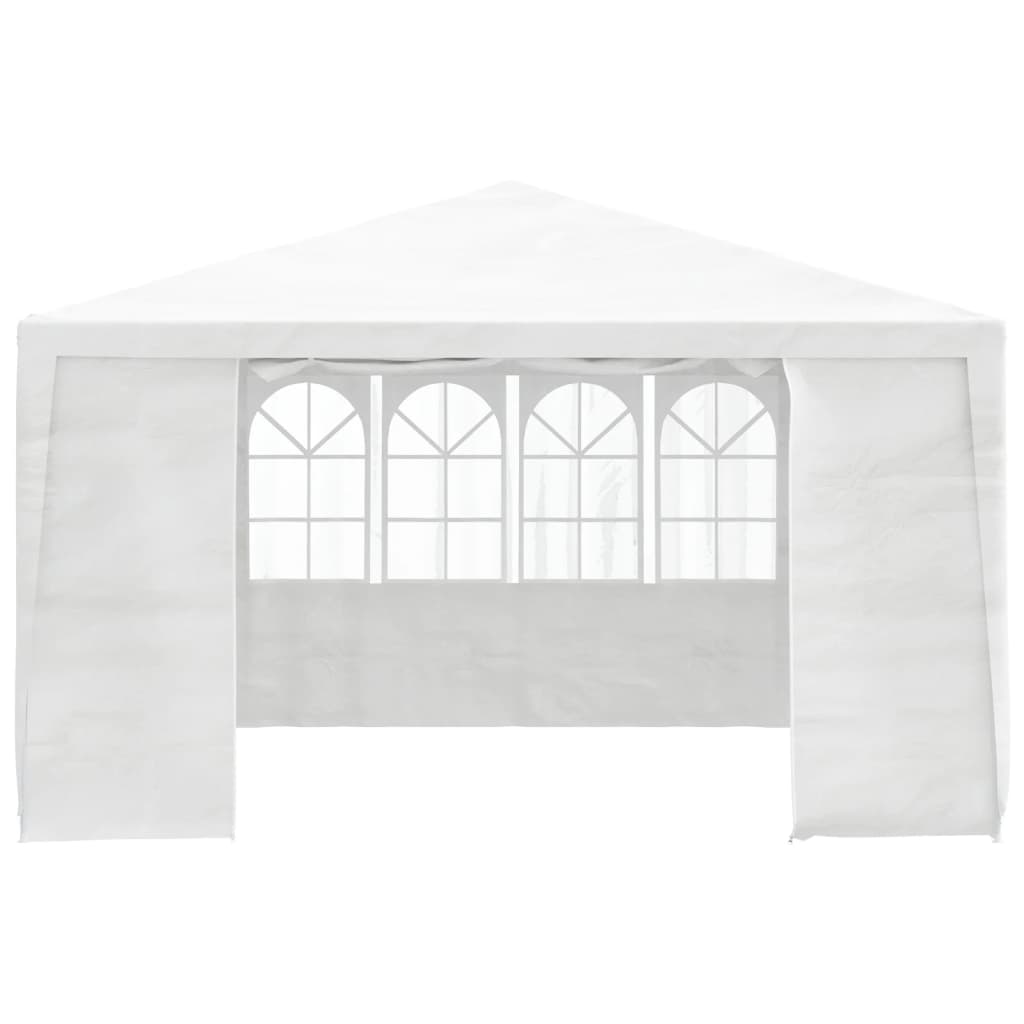 Maison Exclusive - Tente de réception avec parois latérales 4x4 m Blanc 90 g/m² - 4