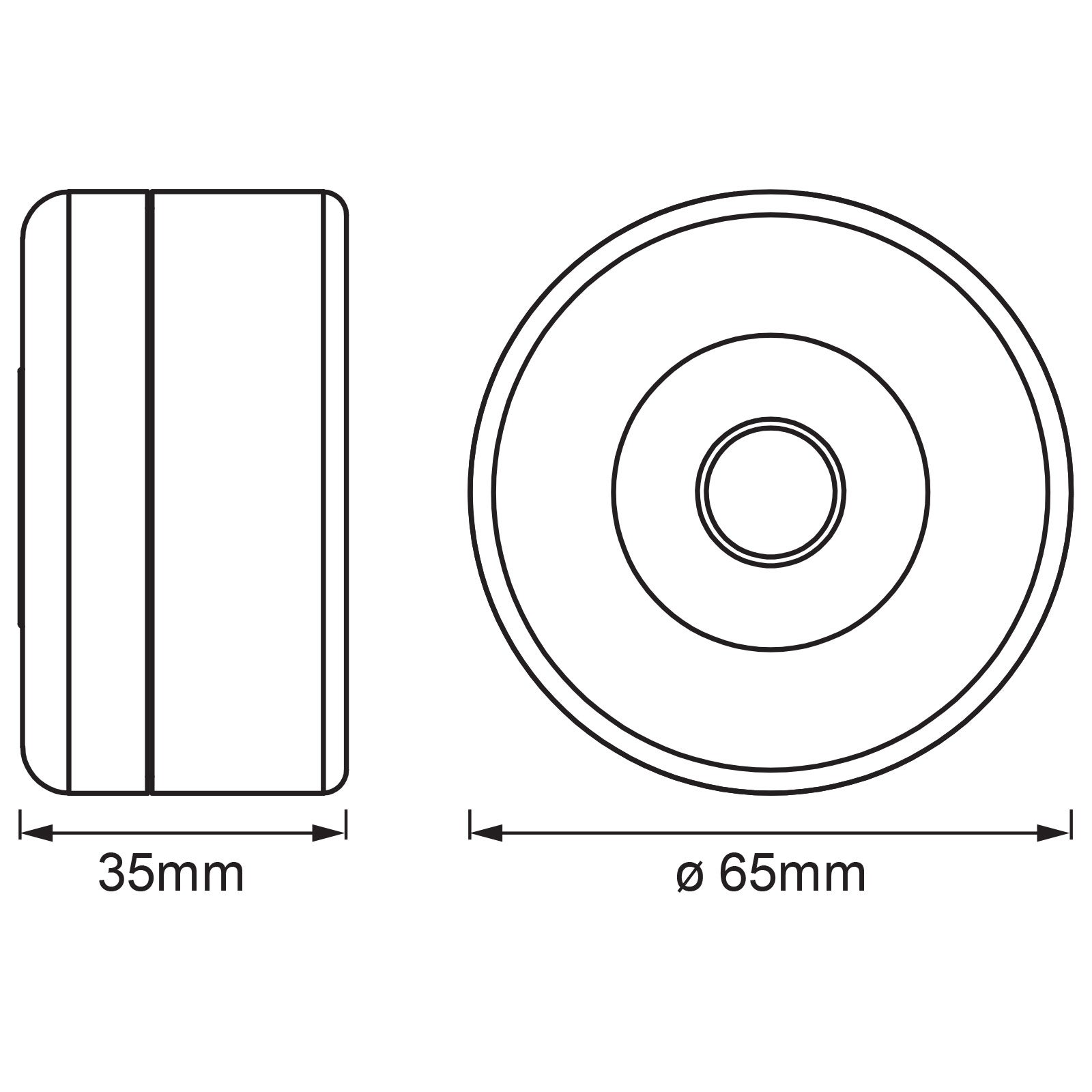 LEDVANCE Apparecchio LED con alimentatore a batteria: a parete/Schrankunterseiten, DOT-it Touch / 0,45 W, 5 V, Ampiezza fascio luminoso: 120°, Bianco - 5