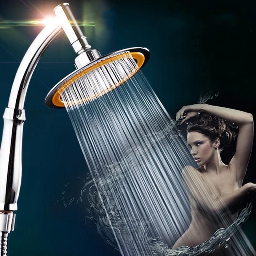 Pommeau de douche à main, 5 Modes réglables, économie d'eau, buse de douche SPA, accessoire de salle de bains, filetage mâle femelle G1/2 | Leroy Merlin